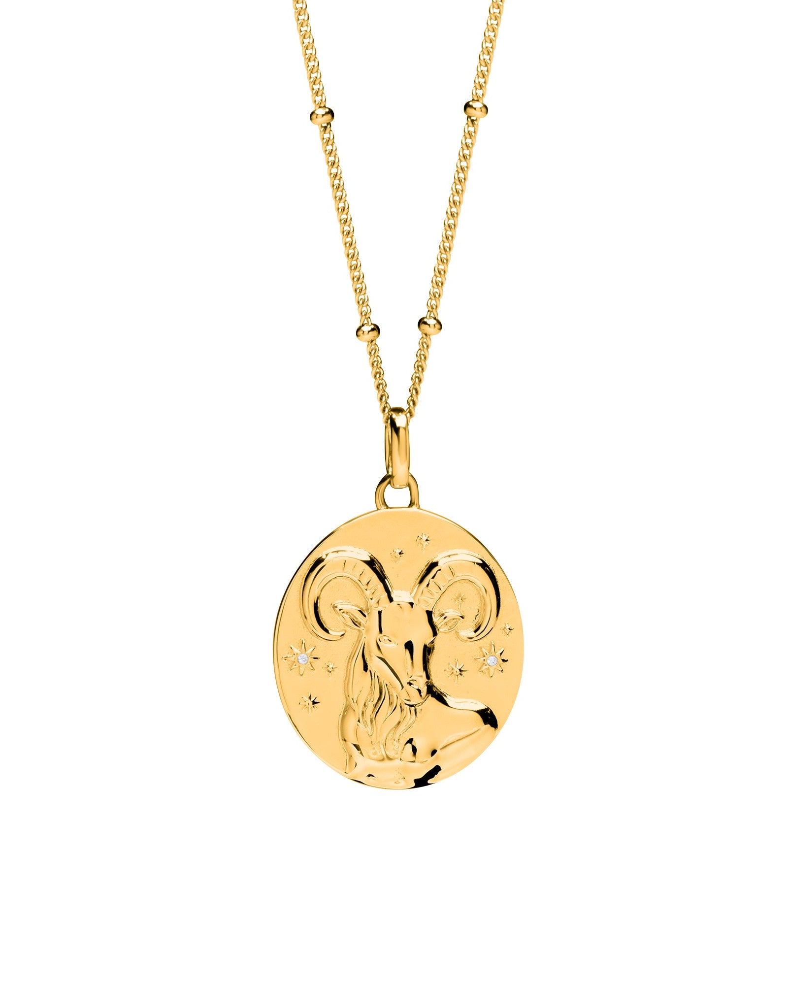 Aries Zodiac Necklace