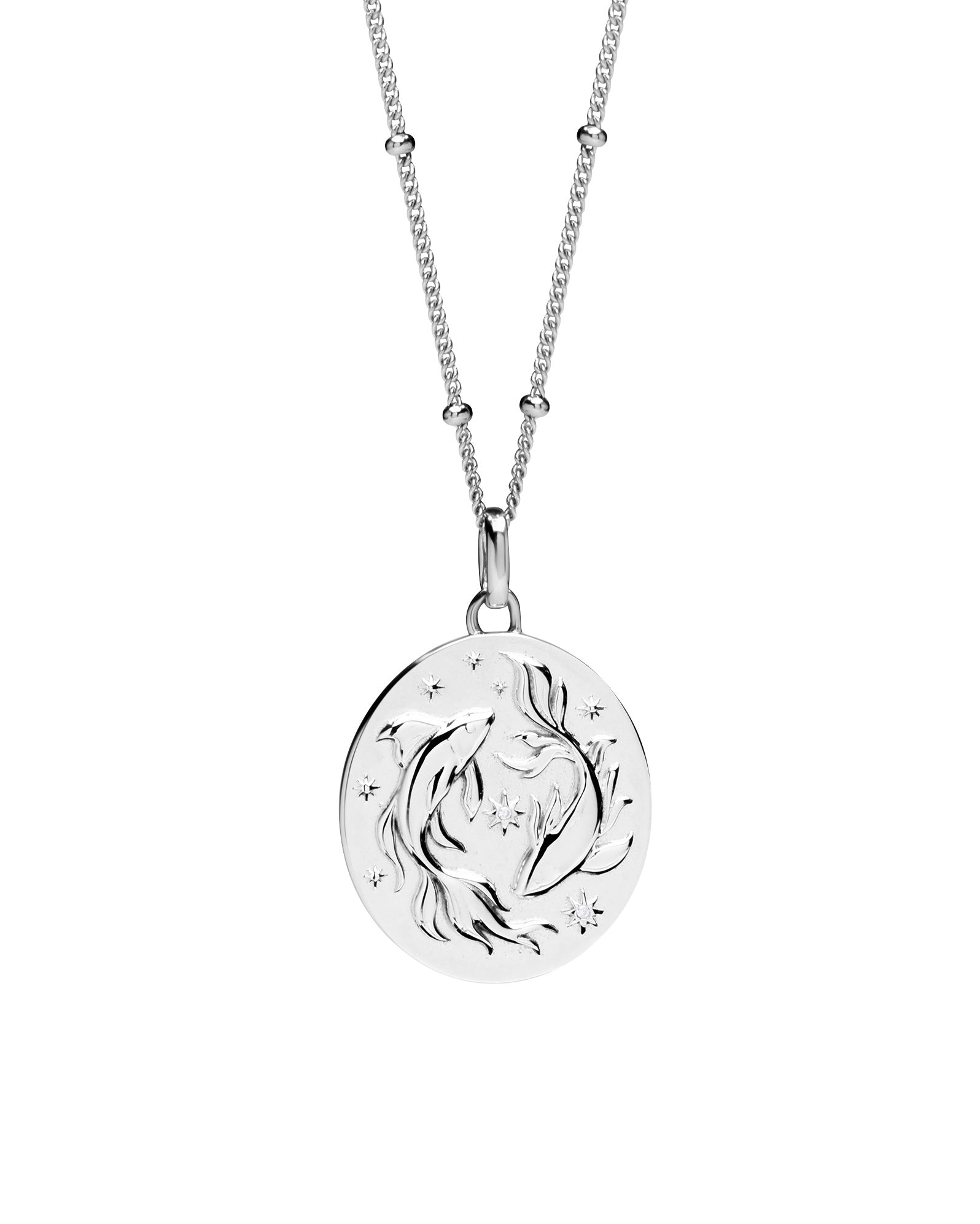 Pisces Zodiac Necklace