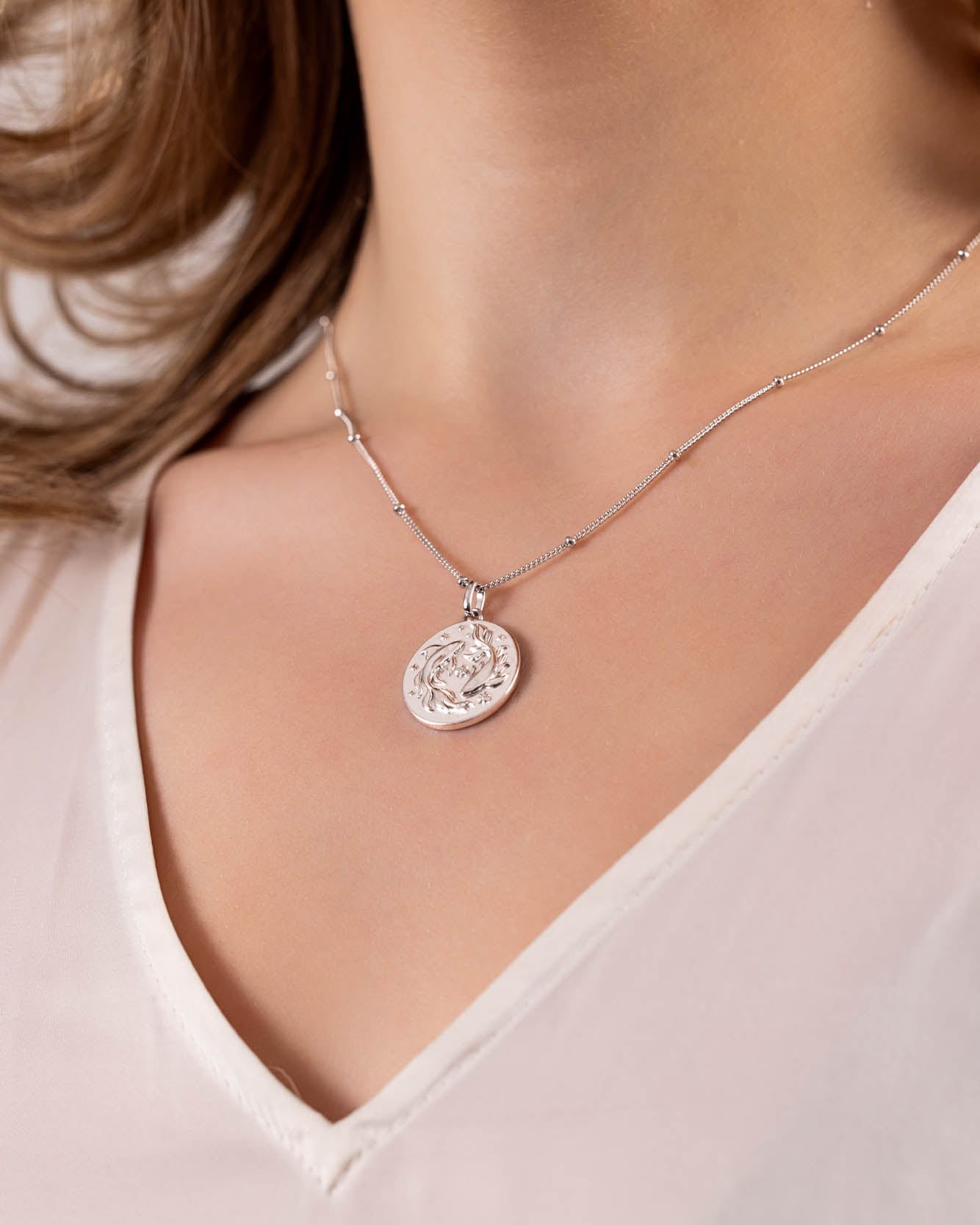 Pisces Zodiac Necklace