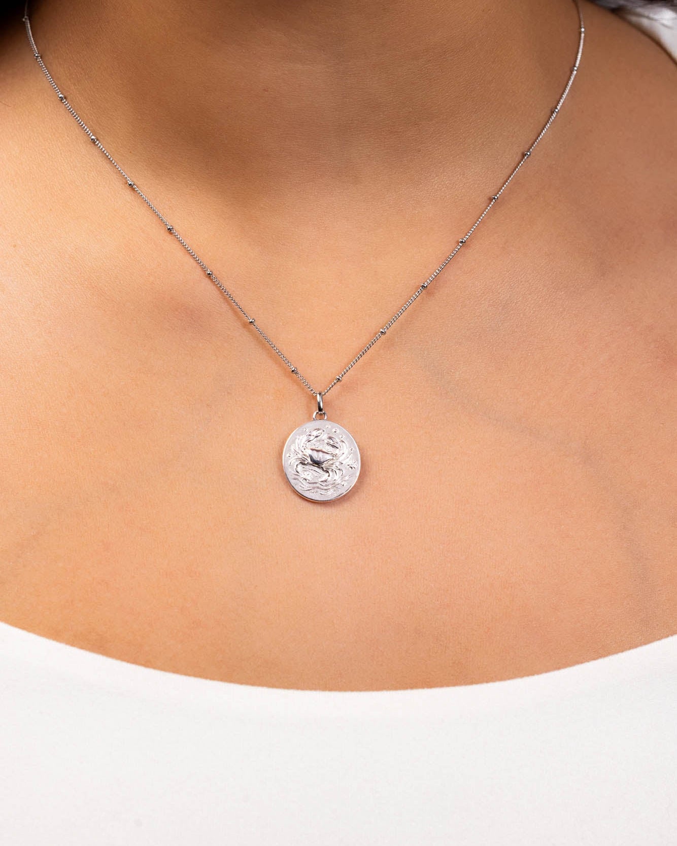 Cancer Zodiac Necklace