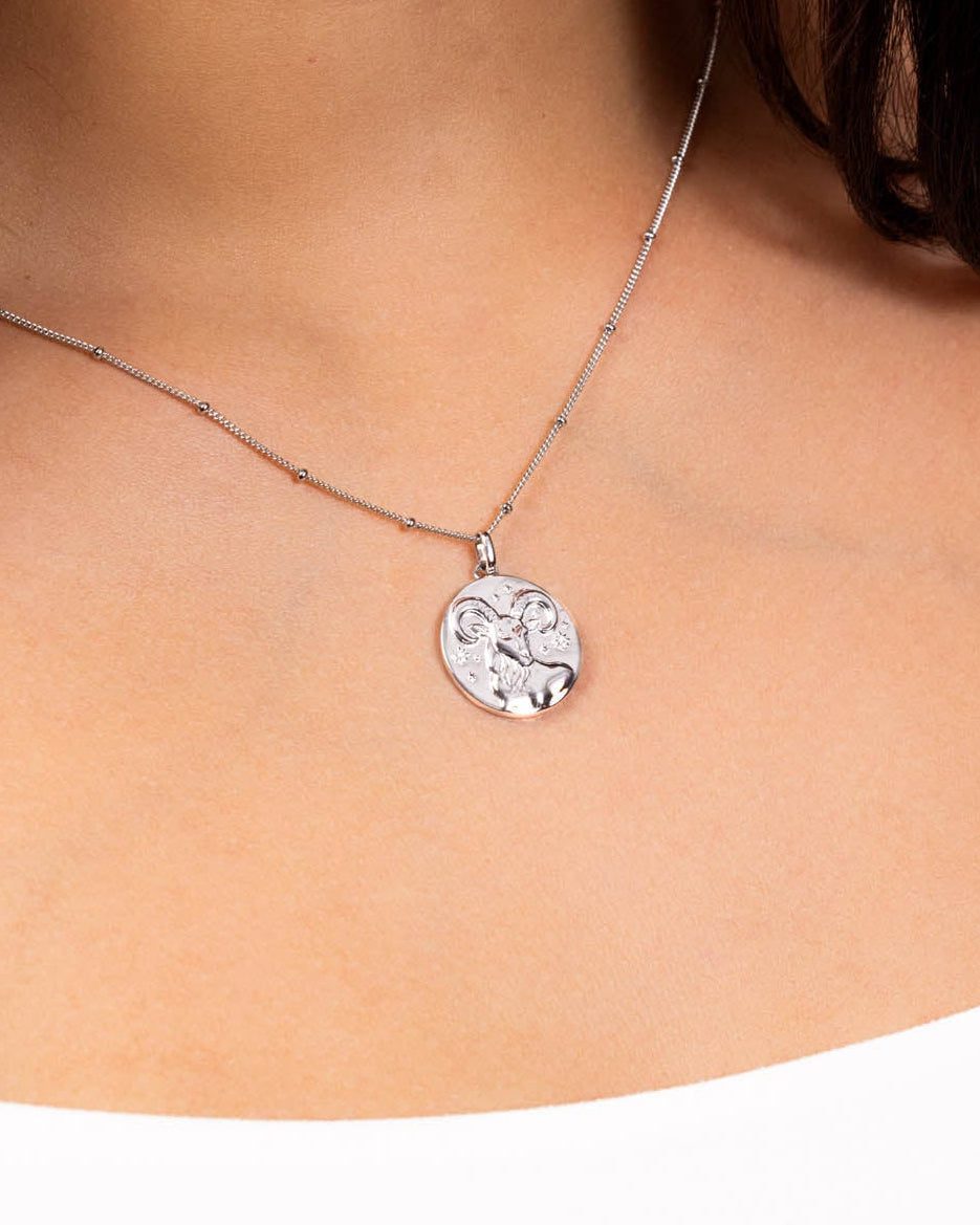 Aries Zodiac Necklace
