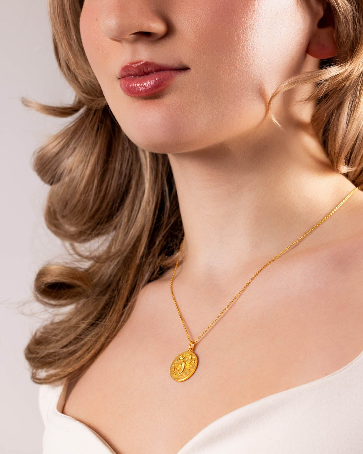 Scorpio Zodiac Necklace