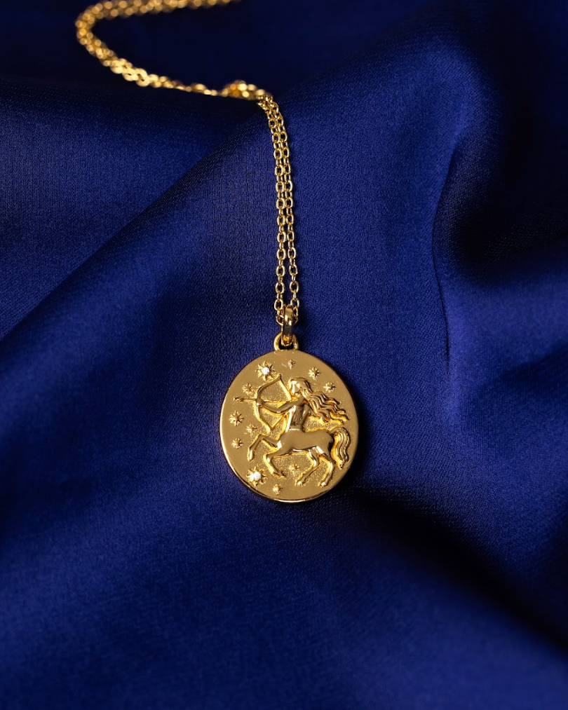 Sagittarius Zodiac Necklace